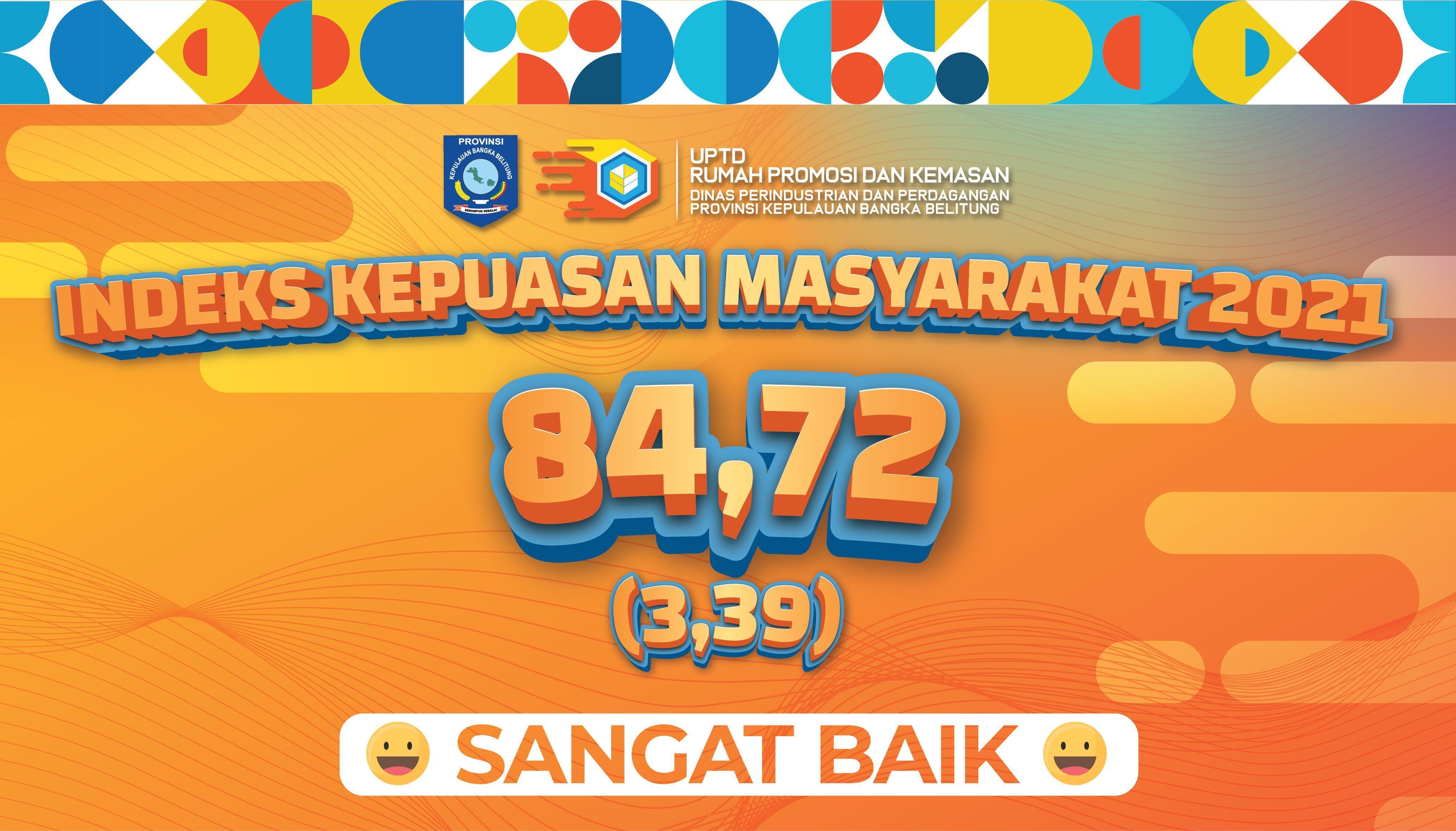Mutu Pelayanan UPTD Rumah Promosi dan Kemasan Berpredikat Sangat Baik
