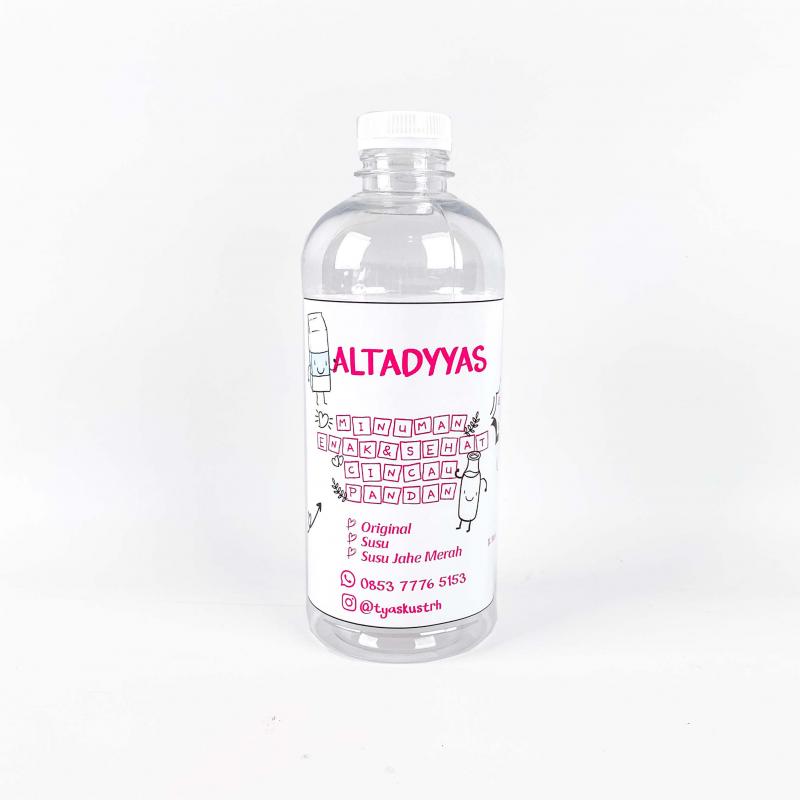 Botol Kale 500ml + Label Stiker